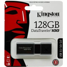 Kingston DataTraveler 100 G3-DT100G3/128GB USB 3.0, PenDrive, 128 GB, 128 GB