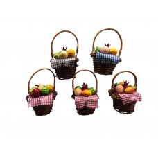 Souvenir From Italy Calamita Frigo Fridge Magnets Cesto In Vimini Decorazione Cucina Di Nonna