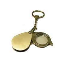 LENTE D'INGRANDIMENTO PORTACHIAVI METTALLO; MAGNIFYING GLASS KEYCHAIN