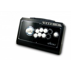 QANBA- Joystick Professionale Fightstick  PS3 Pc XBOX360 Black e White 8 Pulsanti