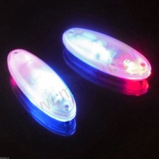 Luci Led per Raggi Bicicletta Blu Rosso; Led Light For Bicycles Wheel