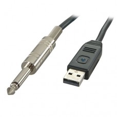 Cavo USB A JACK 6.3mm PER CHITARRA