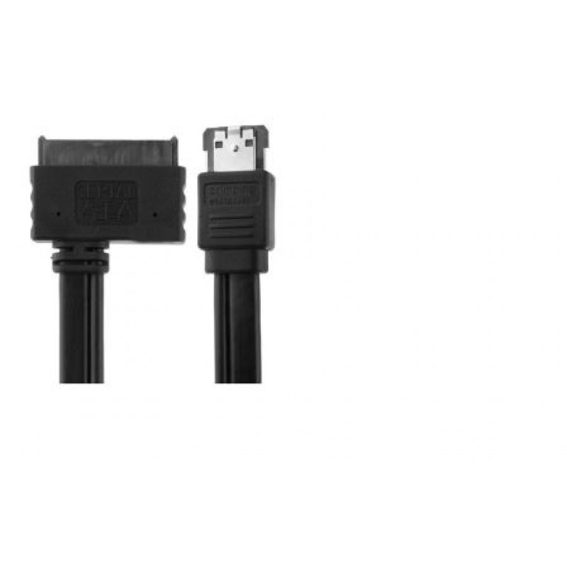 CAVO ESATA + USB(POWER eSATA) - 7+9 (MICRO SATA 16PIN) PER SSD O HDD DA 1,8" 50cm