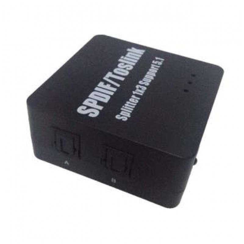 SPLITTER 1X3 SPDIF/TOSLINK SUPPORTO AUDIO 5.1