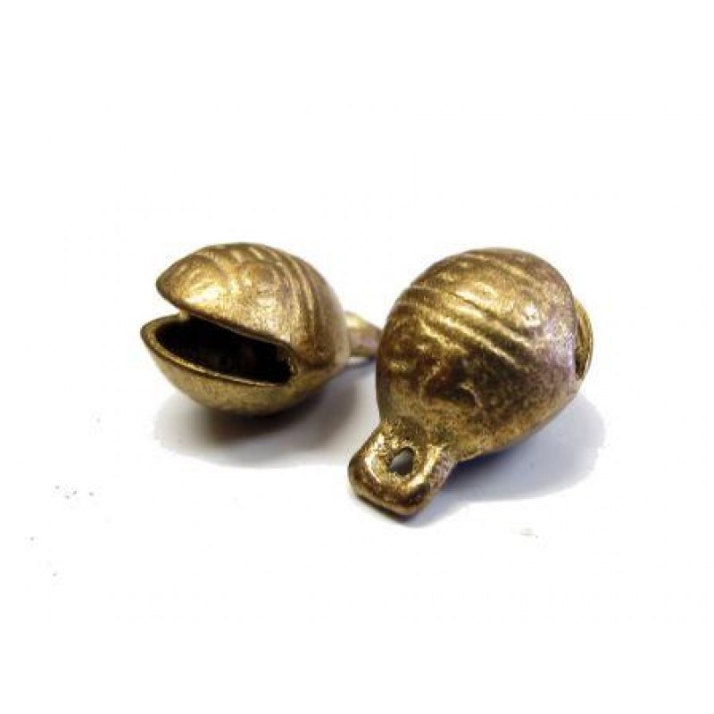 CAMPANELLINO PORTAFORTUNA A CIONDOLO IN BRONZO "M"