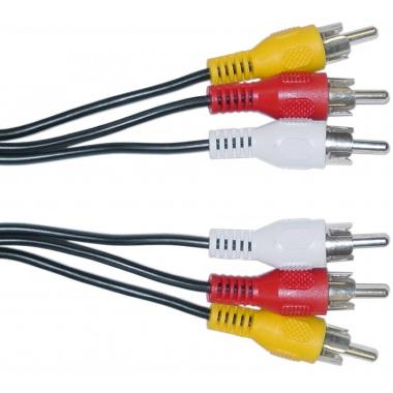 Cavo 3 RCA M-M 