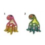 Calamita Magnete Frigo Resina POLIPO BRILLANTINI FRIDGE MAGNETS OCTOPUS