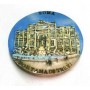 Calamita Magnete Resina"ROMA P.TONDO FONTANA DI TREVI" Fridge Magnet Souvenir 