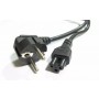 Cavo di Alimentazione 1 5mt Presa Schuko IEC Connettore C5 Notebook