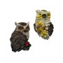 Calamita Magnete Frigo in Resina Portafortuna GUFO OWL FRIDGE MAGNETS 