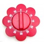 Timer Meccanico da Parete "BIG WALL TIMER" per Cucina  e  Hobby a forma fiore  FLOWER 