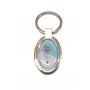 SOUVENIR FROM ITALY " PORTACHIAVE MEDAGLIONE PAPA KEYCHAIN"
