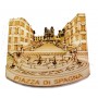 Calamita da Frigo Magnete"ROMA P.ZZA DI SPAGNA IN LEGNO" Fridge Magnet Souvenir
