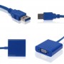 MINI SCHEDA VIDEO ESTERNA CONVERTITORE DA USB 3.0 A VGA