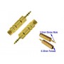 Adattatore JACK 2.5 M / 3.5 F