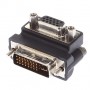 Adattatore DVI 24+5 M / VGA F A 90 GRADI