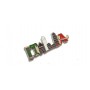 Calamita METALLO LETTERE ITALIA METALLO ITALIAN MAGNETS MONUMENTS.CORR.ESPRESSO