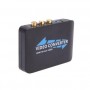 HDMI to RCA Composite AV Converter with S-Video Output PAL / NTSC Multi-System  -  BLACK 