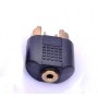 Adattatore 2 RCA M / JACK 3.5 F  3.5mm Female To 2 RCA Male Stereo Audio Adaptor