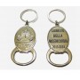 PORTACHIAVI APRIBOTTIGIA "VATICANO JUBILEUM GIUBILEO" JUBILEE KEYCHAIN FROM ITALY