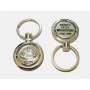 PORTACHIAVI SOUVENIR  "VATICANO JUBILEUM GIUBILEO TONDO" JUBILEE KEYCHAIN FROM ITALY