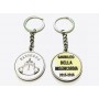 PORTACHIAVI SOUVENIR  "VATICANO JUBILEUM GIUBILEO " JUBILEE KEYCHAIN FROM ITALY