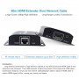 HDMI EXTENDER VIA Cavo LAN CAT6 CON IR HDMI 3D 1080P 60M