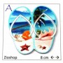 Calamita Magnete Frigo Fridge Magnets PRINT CIABATTINE MARE SOUVENIR