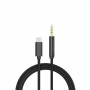 CAVO ADATTATORE TYPE-C AUX JACK 3.5mm 1 Mt  RIVESTIMENTO NYLON
