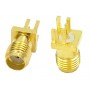 Connettore coassiale Diritto Cinch Connectors, Femmina, 50Ω, Montaggio PCB