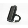 PORTA CELLULARE SUPPORTO MOTO SCOOTER BICI SUPPORTO SPECCHIETTO IMPERMEABILE 5.5" 6.3