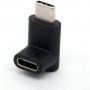 ADATTATORE DA TYPE-C DA MASCHIO A FEMMINA ANGOLARE SMARTPHONE NOTEBOOK TABLET