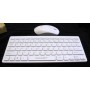 KIT TASTIERA E MOUSE WIRELESS USB LAYOUT IT BIANCA  PLUG&PLAY PC, MAC, SMART TV  2.4GHz 