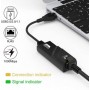 SCHEDA DI RETE ETHERNET 10/100/1000  GIGABIT ESTERNA USB 3.0