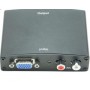 MINI CONVERTITORE AUDIO VIDEO PROFESSIONALE ANALOGICO DIGITALE DA VGA + AUDIO IN L/R AD HDMI OUT 1080P UPSCALER
