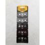 EXTRASTAR BATTERIA A BOTTONE AG4 LR66, 377, 177, LR626 ALKALINE BATTERY 1,5V