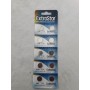EXTRASTAR BATTERIA A BOTTONE AG8 LR1121, LR55, 191 ALKALINE BATTERY 1,5V