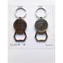 Portachiavi Apribottiglie Souvenir Roma S. Pietro Calendario Perpetuo Porta Chiave keychain Rome Italy