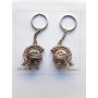1 x Portachiavi Souvenir Roma ELMO CENTURIONE Porta Chiave in Metallo keychain Rome Italy
