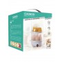 LINQ MINI VAPORIERA CUOCI UOVA LEGUMI A VAPORE BOLLITORE ELETTRICO 350W CUOCIUOVA TX-9596