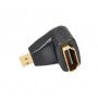 Adattatore MICRO Hdmi M / Hdmi F 90 gradi HDMI TO MICRO HDMI