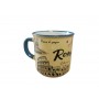  TAZZINA DA ACQUA "DA NASONE" SOUVENIR ROMA DIAMETRO 7.3 cm H7.7cm 5692 
