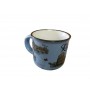 TAZZINA DA CAFFE' DIAMETRO 6cm H5.3cm ROMA 5694