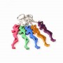 Set di 12 Portachiavi Apribottiglie Pretty Women silhouette forma femminile donna Keychain Colori Misti
