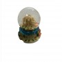 65mm PALLA DI NEVE SFERA IN VETRO ROMA 4 MONUMENTI SNOWGLOBE SOUVENIR FROM ROME 4829