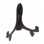 RsZs- ESPOSITORE PORTA PIATTI NERO IN PLASTICA S H:18 L:15