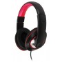 CUFFIE STEREO AURICOLARI 3.5mm IP-780  ROUGE e NOIR 