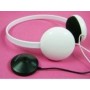 CUFFIE STEREO CON MICROFONO SEPARATO PER PC MP3 CDPLAYER ETC "PURE WHITE" KM250