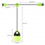 LED LUCE LANTERNA MULTI COMBINED USB LAMPADA CAMPEGGIO ESCURSIONE