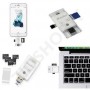IReader Letttore di memorie  TF + SD iOS ANDROID E PC  OTG USB 3.0  iPhone iPad 5 6 iPod etc.